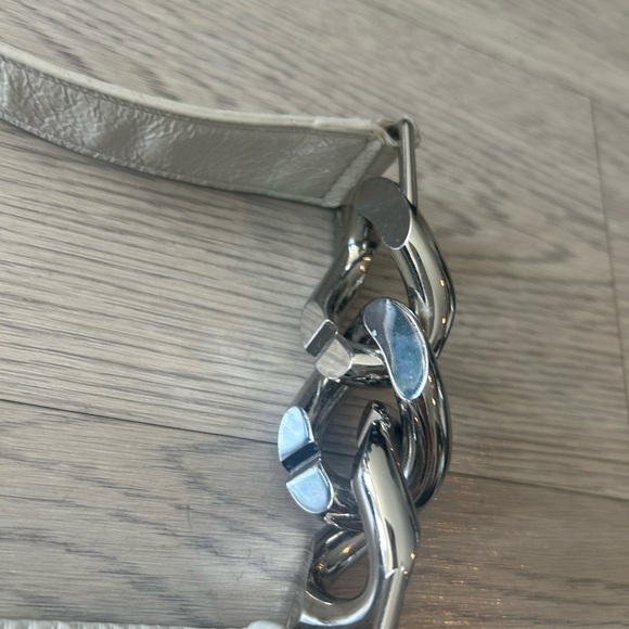 Betsey Johnson Hobo Bag Tassle Silverhardware - Picture 3 of 9